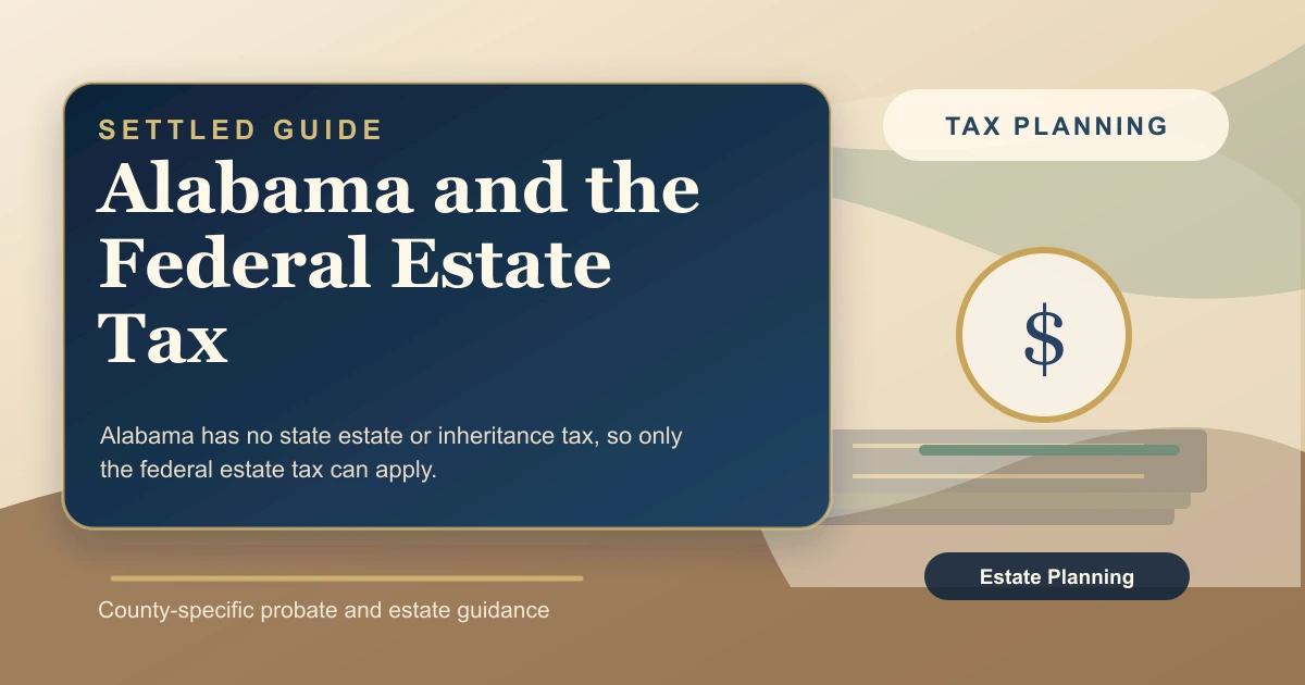 Alabama and the Federal Estate Tax
