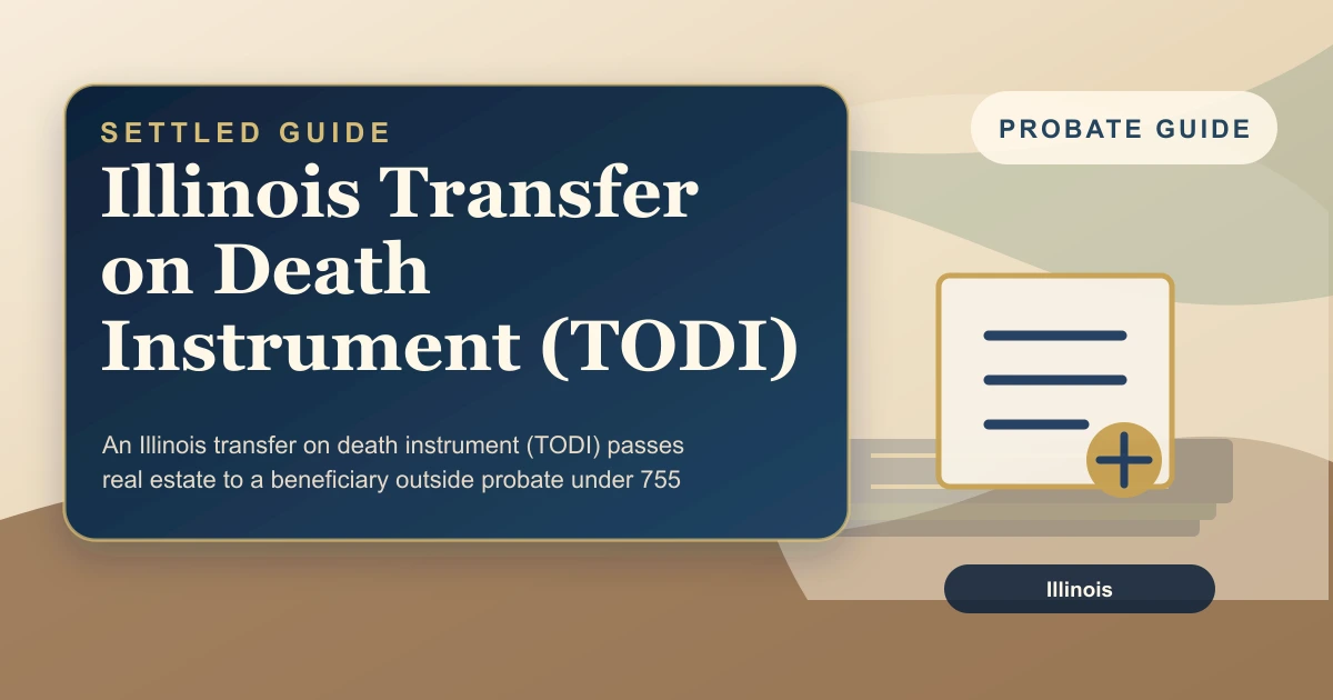 Illinois Transfer on Death Instrument (TODI)