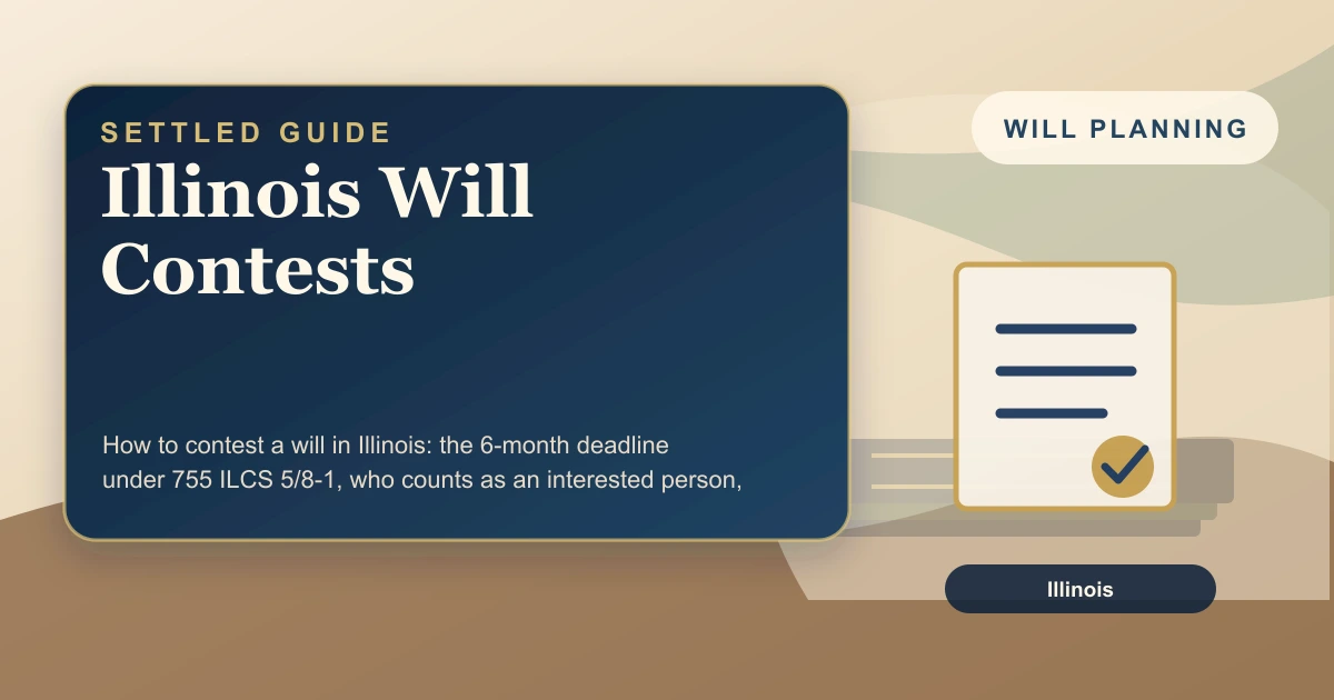 Illinois Will Contests