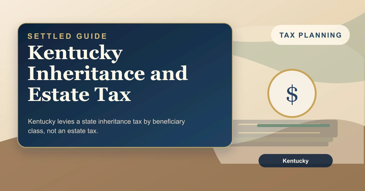 Kentucky Inheritance and Estate Tax