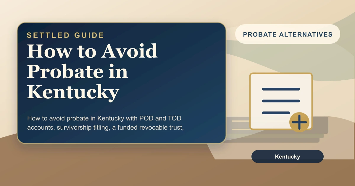 How to Avoid Probate in Kentucky