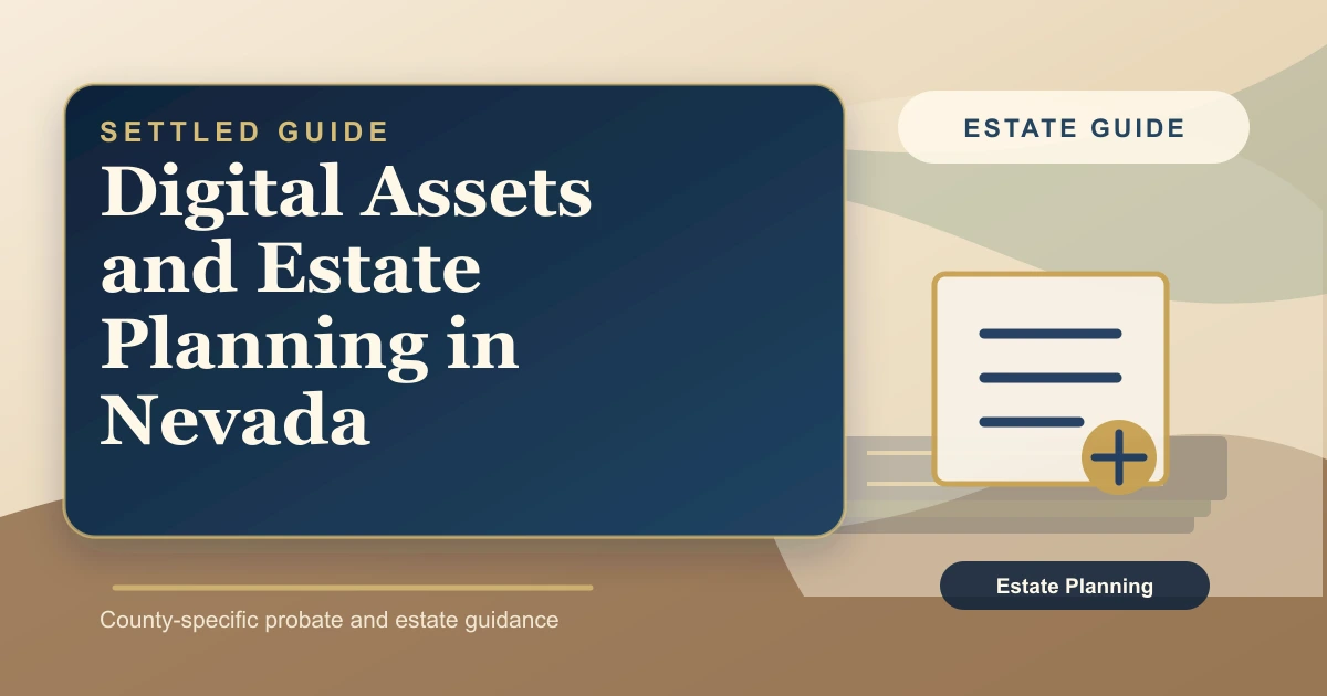 Digital Assets and Estate Planning in Nevada