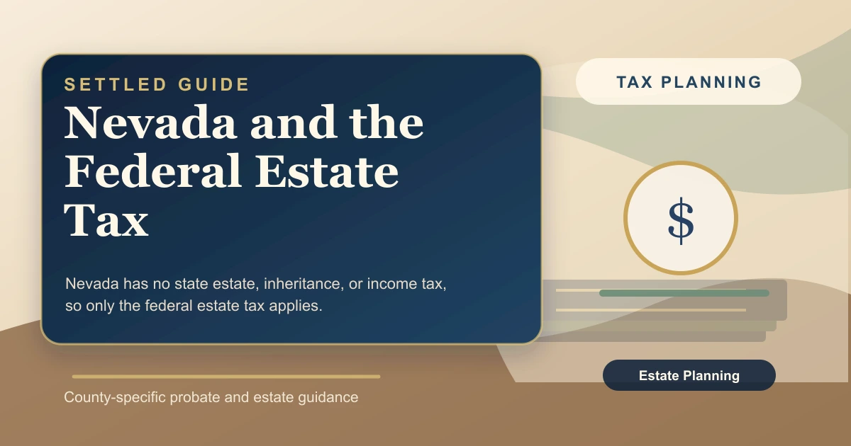 Nevada and the Federal Estate Tax