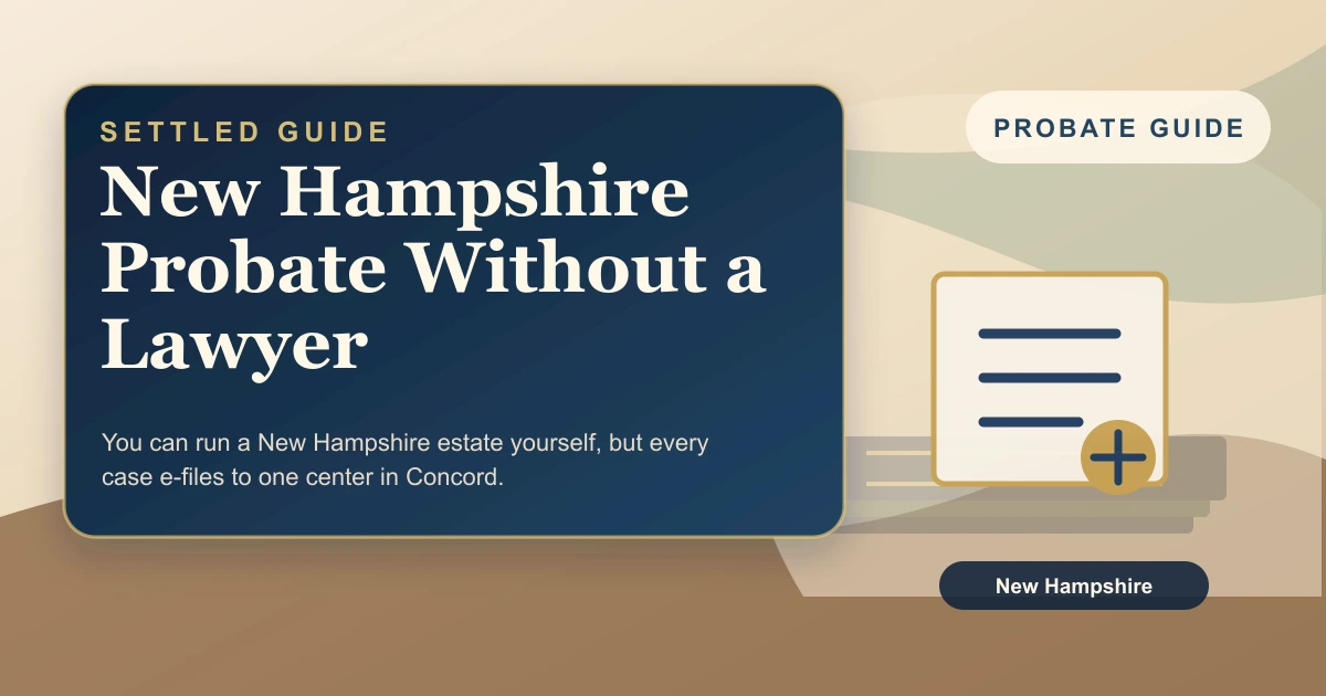New Hampshire Probate Without a Lawyer
