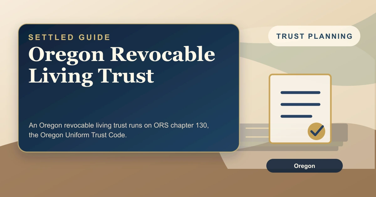 Oregon Revocable Living Trust