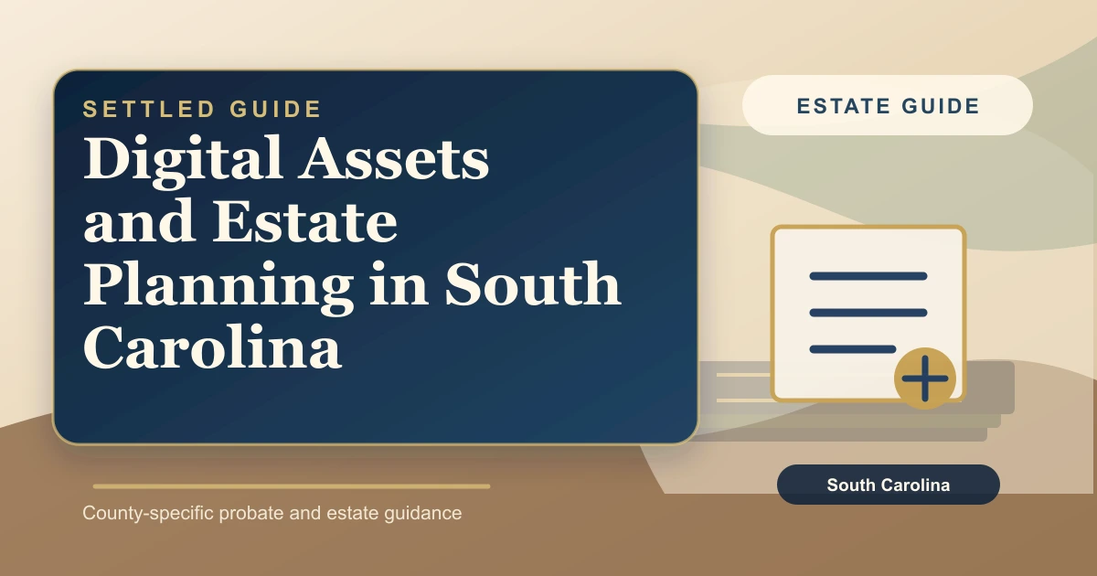 Digital Assets and Estate Planning in South Carolina