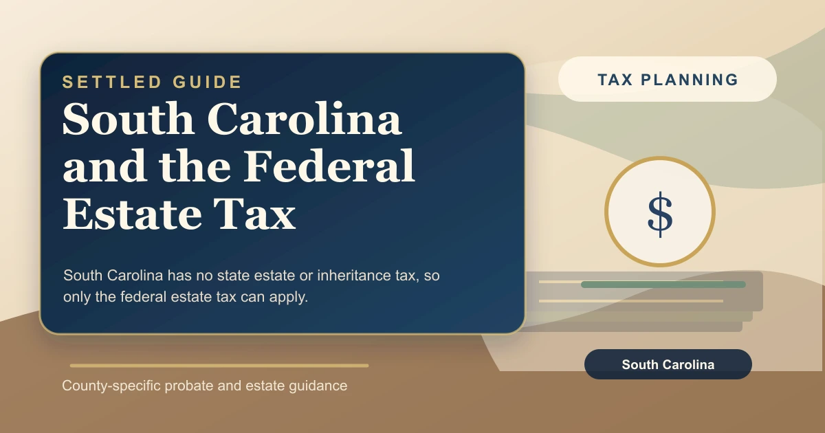 South Carolina and the Federal Estate Tax