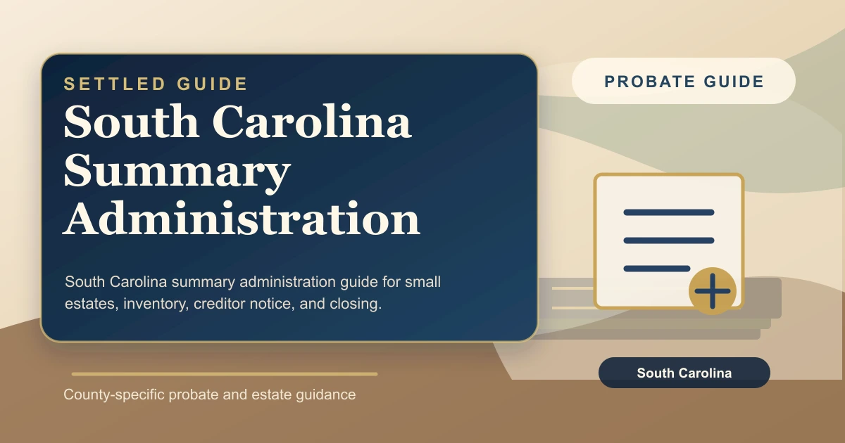 South Carolina Summary Administration