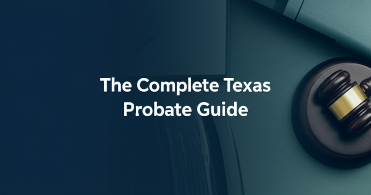 Texas Probate Guide