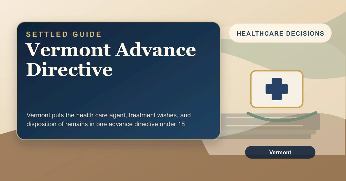 Vermont Advance Directive