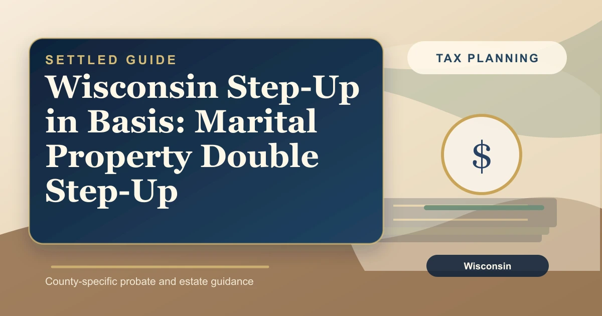 Wisconsin Step-Up in Basis: Marital Property Double Step-Up